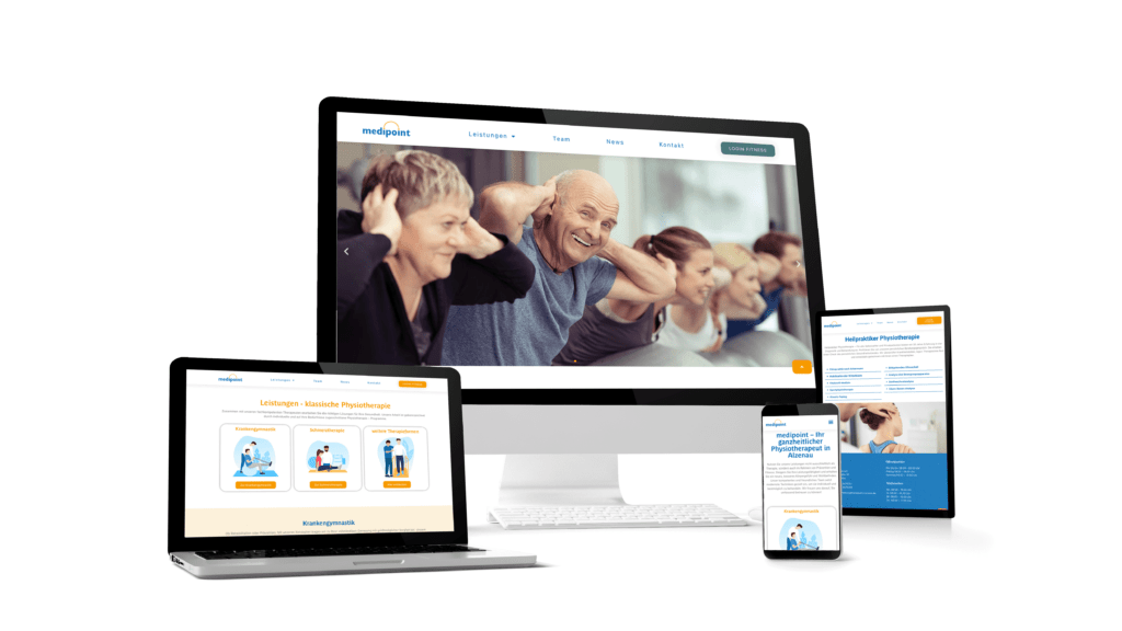 Physiotherapeut Website zum Festpreis